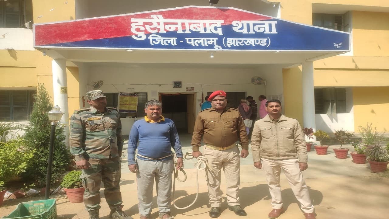 बिहार के औरंगाबाद से पलामू का कुख्यात अपराधी इंदल पासवान अरेस्ट, छापामारी अभियान चलाकर पुलिस ने दबोचा