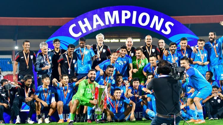 भारतीय टीम के इंटरकॉन्टिनेंटल कप जीत से गदगद हुए सीएम नवीन पटनायक, 1 करोड़ रुपये इनाम की घोषणा की