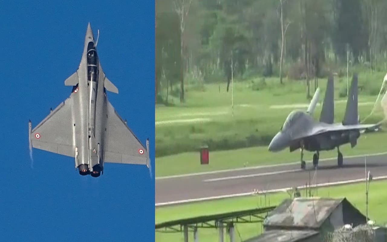 भारत-चीन सीमा पर राफेल और सुखोई करेंगे अभ्यास, जानें इन लड़ाकू विमानों की खासियत, देखें तस्वीर