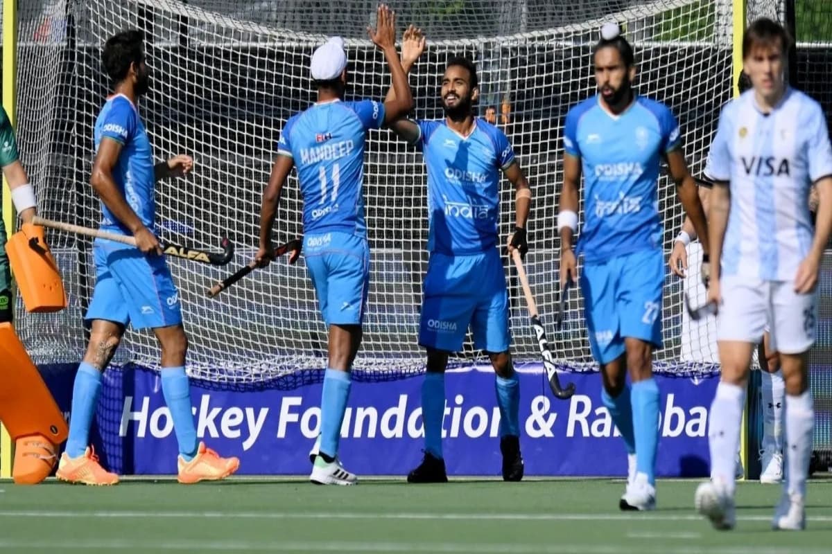 FIH Pro League: रोमांचक मुकाबले में भारत ने अर्जेंटीना को 2-1 से हराया, टॉप पर रहकर खत्म किया अभियान