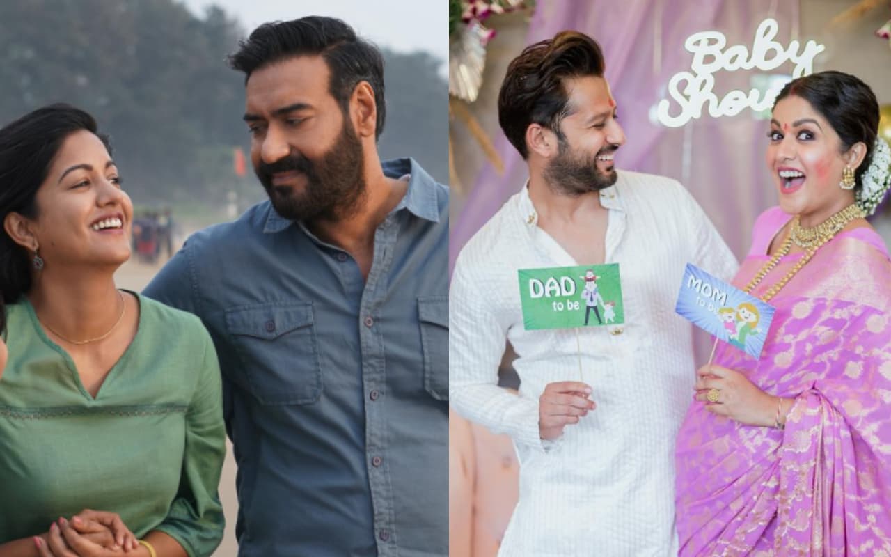 अजय देवगन की ऑन-स्क्रीन बेटी Ishita Dutta ने शेयर की गोद भराई की फोटोज, बड़ी बहन तनुश्री दत्ता भी आई नजर