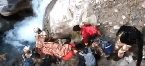 घायल महिला के लिए देवदूत बने ITBP के जवान, खतरनाक पहाड़ों के बीच किया रेस्क्यू, वीडियो आया सामने