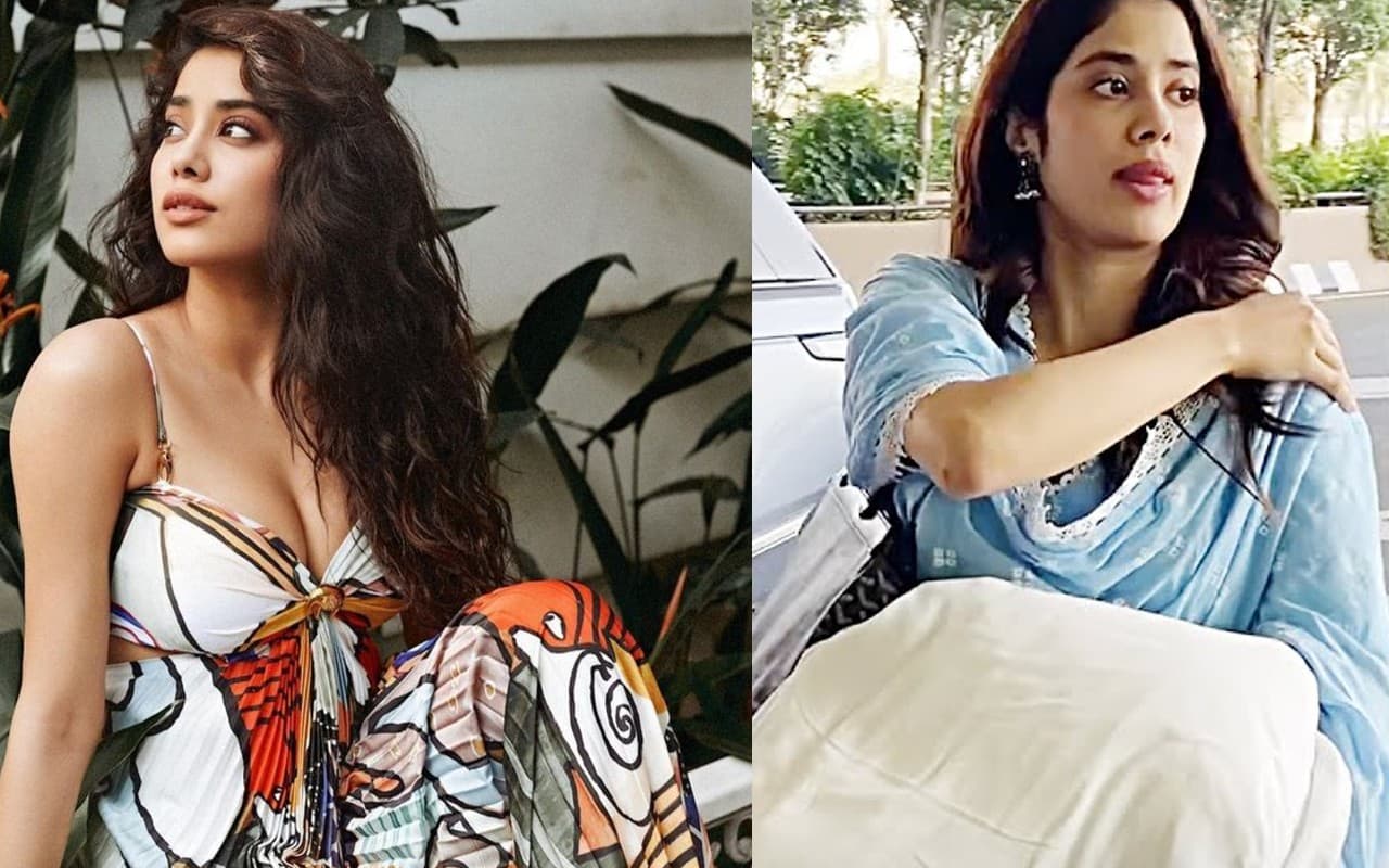 एयरपोर्ट पर Janhvi Kapoor के हाथ में तकिया देखकर हैरान हुए यूजर्स, कमेंट बॉक्स में पूछने लगे ऐसे सवाल
