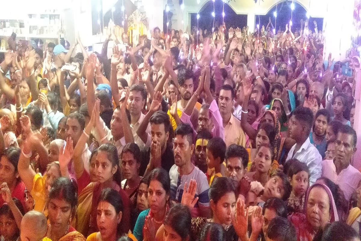 Janmashtami 2022 : जन्माष्टमी पर कृष्णमय हुआ विश्व प्रसिद्ध कन्हाई नाट्यशाला इस्कॉन मंदिर