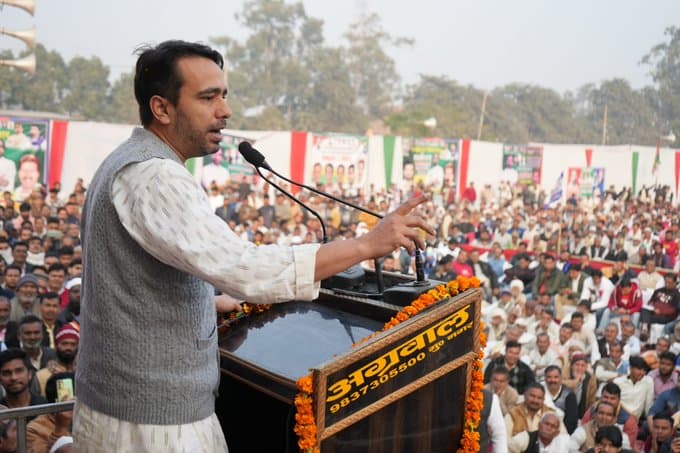 Muzaffarnagar: जयंत बोले- चीन की घुसपैठ पर खामोश है सरकार, गठबंधन के जरिए व्यवस्था बदलने की लड़ाई...