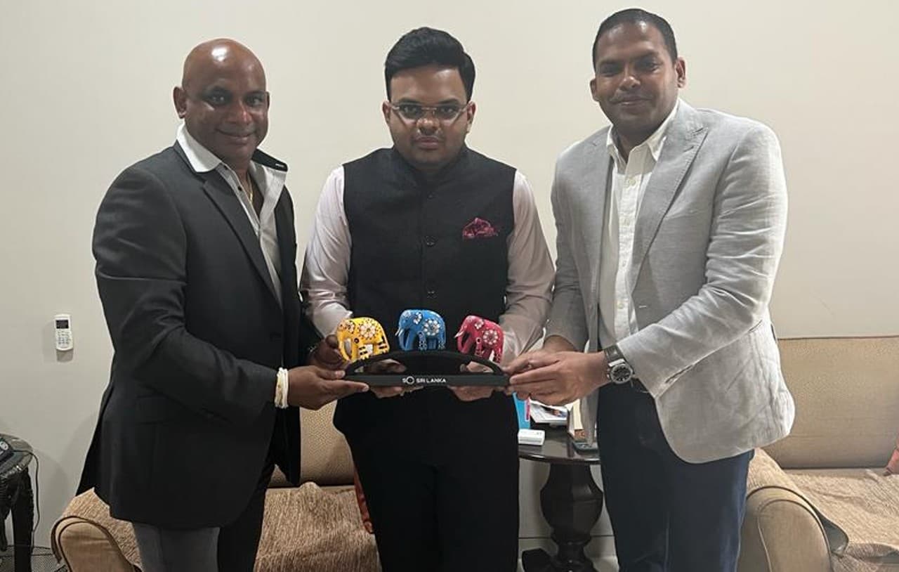 सनथ जयसूर्या ने की बीसीसीआई सचिव जय शाह से मुलाकात, श्रीलंका क्रिकेट के मुख्य मुद्दों पर की चर्चा