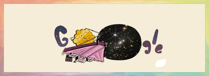 Google Doodle Today: जेम्स वेब स्पेस टेलीस्कोप की मदद से NASA ने ली ब्रह्मांड की पहली रंगीन तस्वीर
