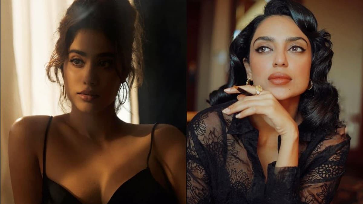 जान्हवी कपूर का स्ट्रैपी आउटफिट में बेहद दिलकश अंदाज, कमेंट करने से खुद को रोक नहीं पाईं शोभिता धूलिपाला