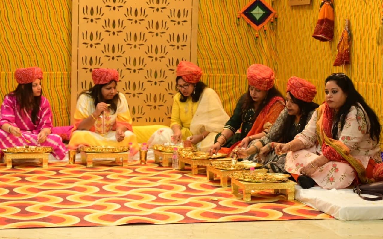 Jharkhand News: चोखी धानी का रंगारंग आगाज, रांची में दिखी राजस्थान की झलक