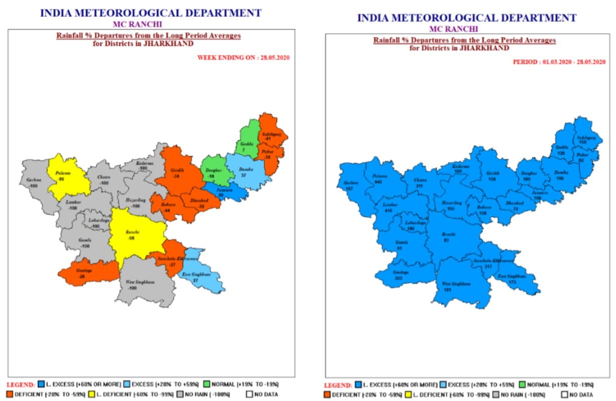 Weather Update: इतना गर्म रहा झारखंड, ऐसी है मॉनसून की रफ्तार