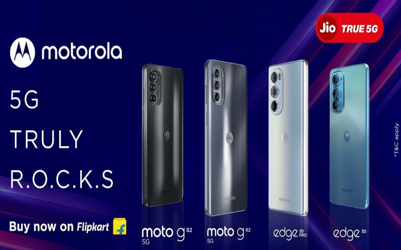 OnePlus, Xiaomi और Redmi बाद Motorola भी लाया JIO के स्टैंडअलोन नेटवर्क पर चलनेवाले 5G Smartphone