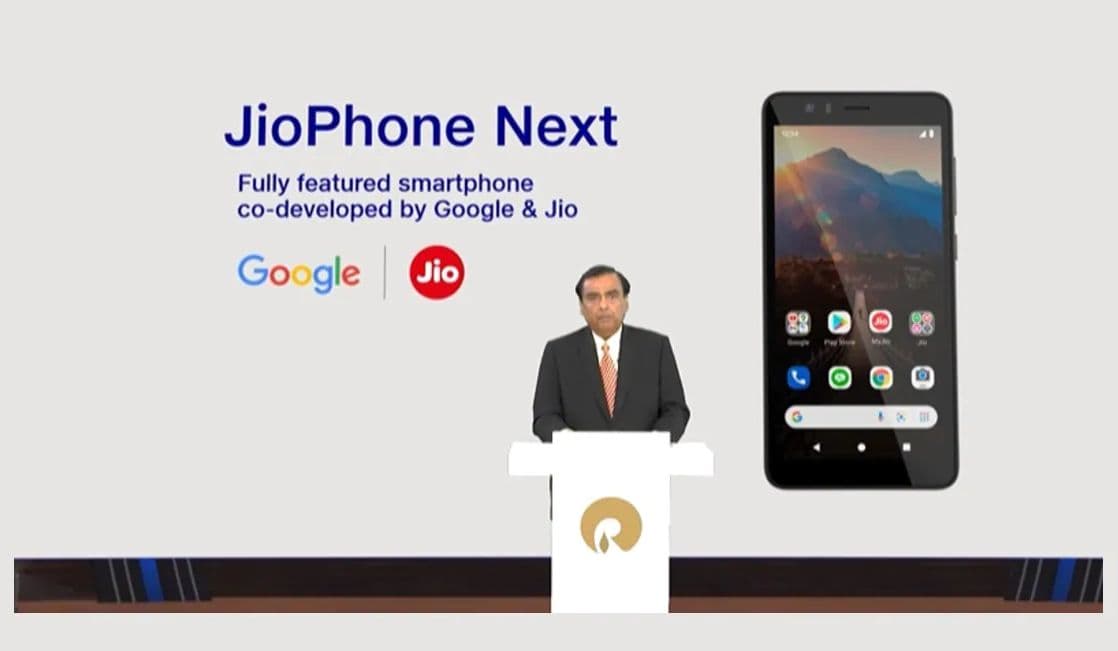 JioPhone Next: रिलायंस जियो ने लॉन्च किया सबसे सस्ता स्मार्टफोन; जानिए इसकी कीमत, फीचर्स और सेल से जुड़ी डीटेल JioPhone Next: रिलायंस जियो ने लॉन्च किया सबसे सस्ता स्मार्टफोन; जानिए इसकी कीमत, फीचर्स और सेल से जुड़ी डीटेल
