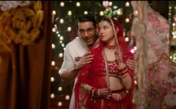 जॉन अब्राहम के फिल्म सत्‍यमेव जयते- 2 का गाना 'मेरी जिंदगी है तू' रिलीज, दुल्हन बनी दिव्‍या दिखी बेहद खूबसूरत