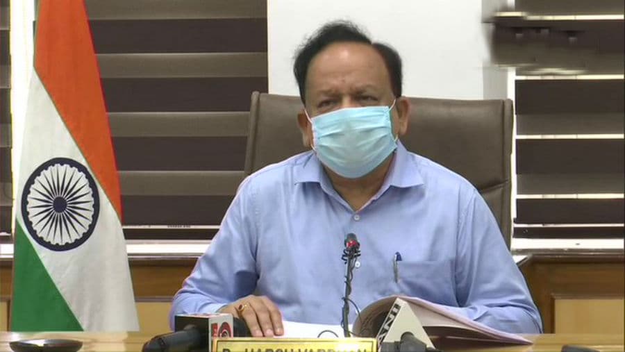 देश में अबतक 15 लाख RTPCR टेस्ट हुए, एक मिलियन प्रतिदिन का है लक्ष्य : डॉ हर्षवर्धन