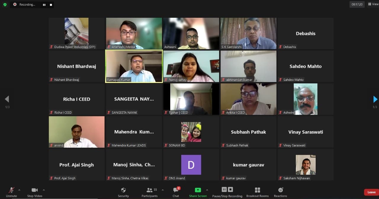 Just Transition पर वेबिनार का आयोजन, आजीविका पर क्या बोलीं JSLPS की CEO नैंसी सहाय