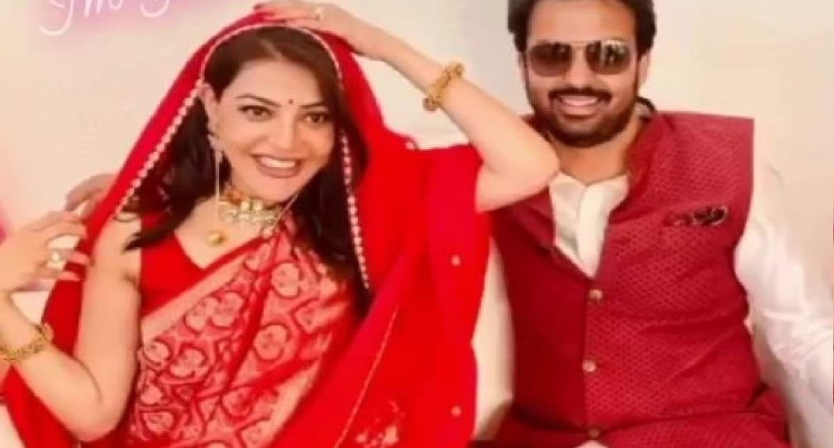 मां बनने जा रहीं 'सिंघम' फेम काजल अग्रवाल, गोद भराई में पहनी खूबसूरत रेड साड़ी, फ्लॉन्ट किया बेबी बंप