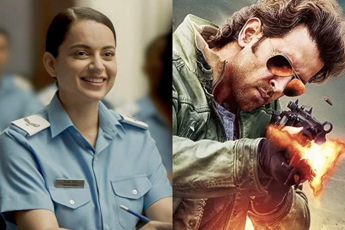 Tejas की रिलीज डेट अनाउंस करते हुए कंगना रनौत ने ऋतिक रोशन की 'फाइटर' पर ली चुटकी, कहा- भारत की पहली हवाई...