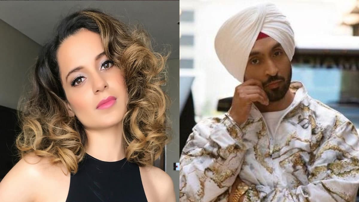 Kangana Ranaut और Diljit Dosanjh में फिर ठनी, Rihanna का जिक्र करने पर  साधा न‍िशाना