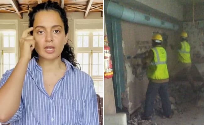 कंगना रनौत के मुंबई ऑफिस पर BMC की तोड़फोड़, एक्‍ट्रेस ने बाबर से कर दी संजय राउत की तुलना