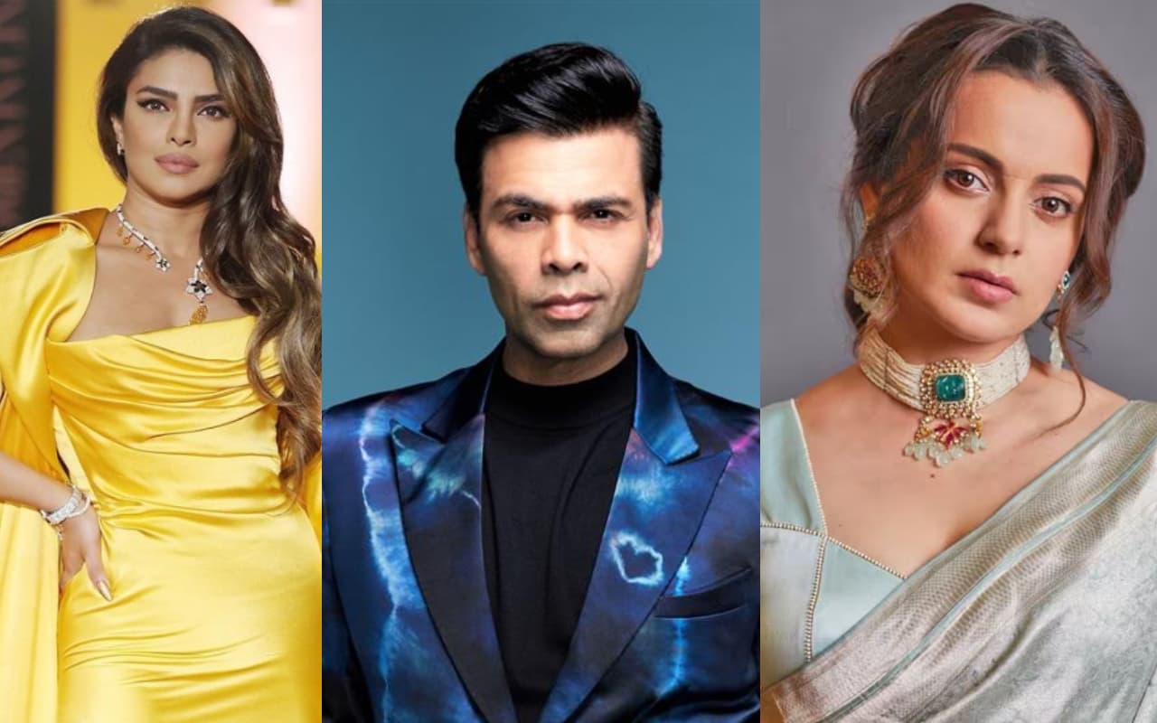 Karan Johar की वजह से प्रियंका चोपड़ा ने छोड़ा भारत? कंगना रनौत बोलीं- सब जानते हैं करण जौहर ने उन्हें बैन...