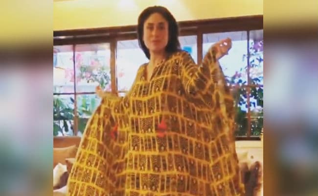 Kareena Kapoor का स्‍लो मोशन अंदाज, येलो काफ्तान में दिखा ऐसा लुक, क्रेजी हुए फैंस...VIDEO