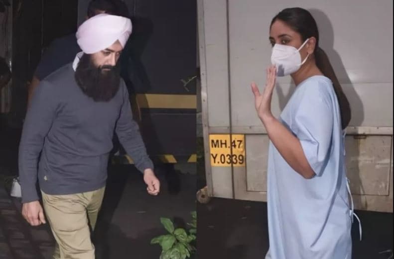 Laal Singh Chaddha के सेट से आमिर खान और करीना की लेटेस्ट तसवीरें वायरल, सुपरस्टार को पहचानना हुआ मुश्किल