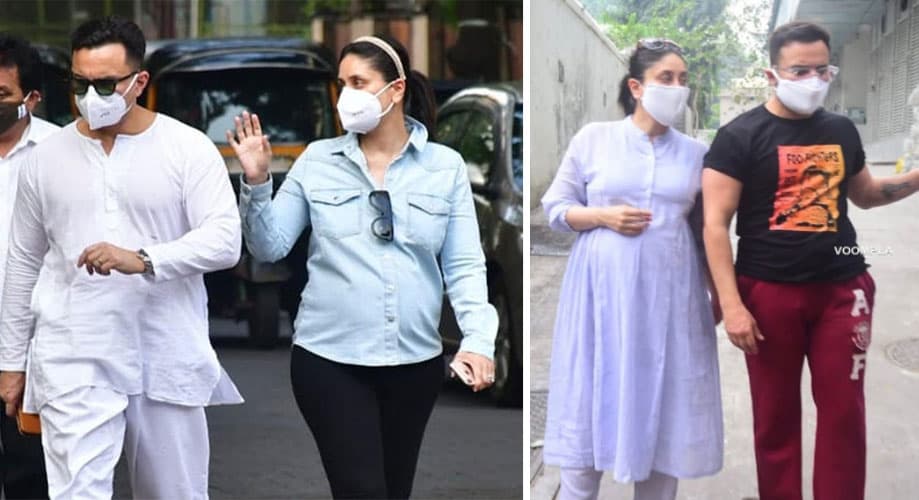सैफ के साथ बेबी बंप फ्लॉनट करती दिखीं करीना कपूर खान, इस महीने आने वाला है नन्हा मेहमान