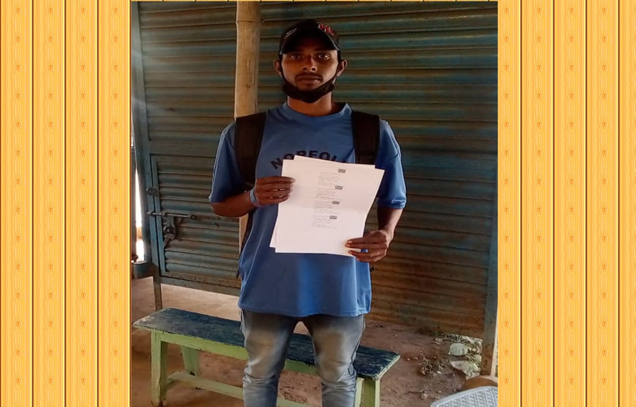 सीएम हेमंत से डुमरला गांव के करण ने न्याय की लगायी गुहार, ठेकेदार एवं पुलिस पर साक्ष्य छुपाने का लगाया आरोप