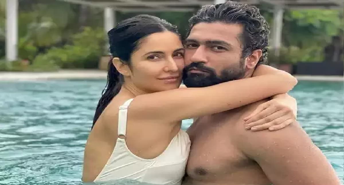 Katrina Kaif पति विक्की कौशल संग पूल में हुई रोमांटिक, तसवीर पर आया ऋतिक रोशन- प्रियंका चोपड़ा का कमेंट