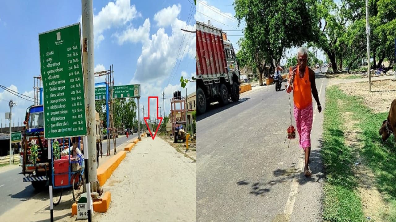 श्रावणी मेला 2022: कांवरिया पथ पर बिछी बालू उगल रही आग, चिलचिलाती धूप में सड़क मार्ग से चलने की मजबूरी