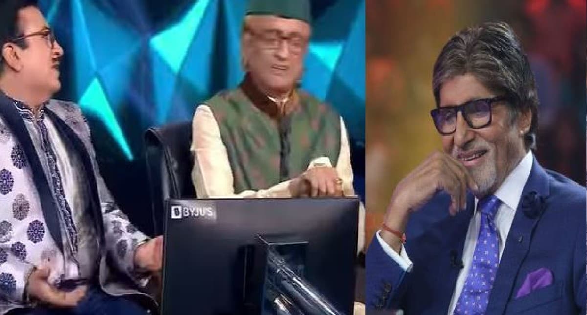 KBC 13: हॉट सीट पर नजर आएंगे जेठालाल और बाबूजी, अमिताभ बच्चन ने पूछा- क्या बाबूजी आपको डांटते है? VIDEO