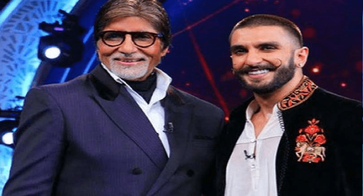 KBC 13: अमिताभ बच्चन को जुम्मा चुम्मा दे दे गाने पर डांस करता देख रणवीर सिंह हुए इंप्रेस, कर दिया ऐसा कमेंट