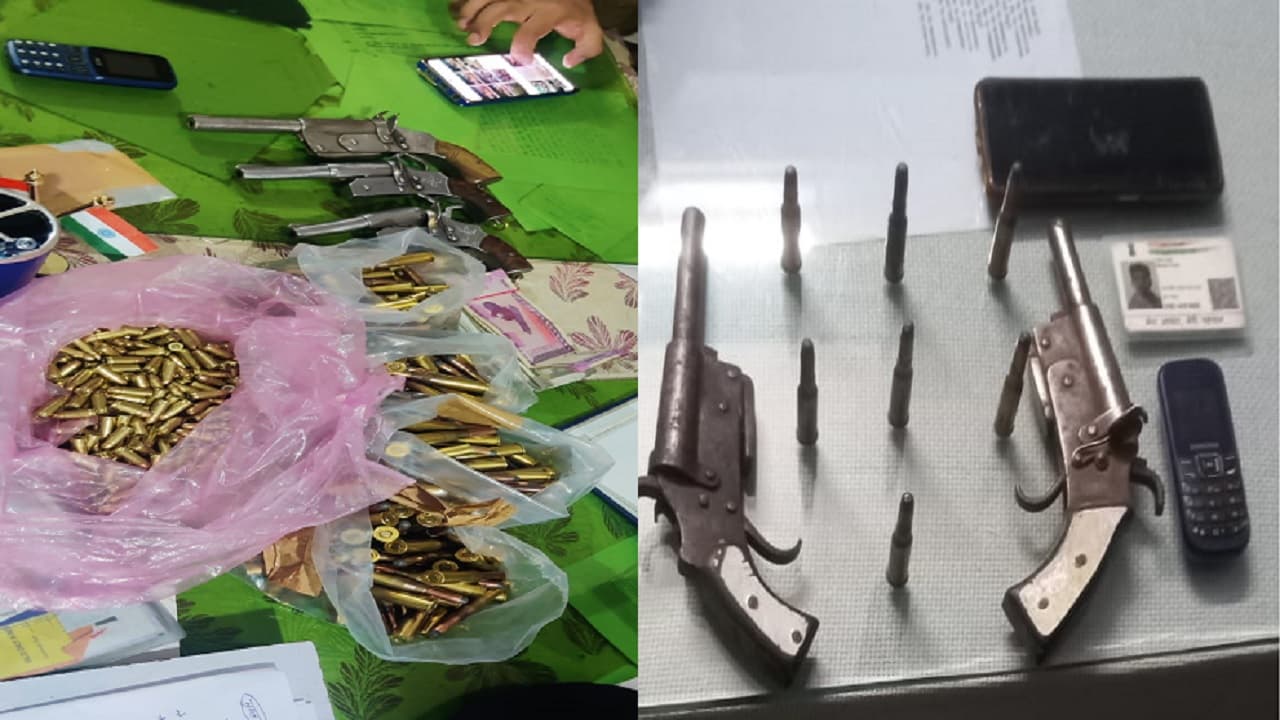 Bihar: खगड़िया में STF ने 400 जिंदा कारतूस संग हथियार तस्कर को दबोचा, पांडव गिरोह के तीन बदमाश भी पकड़ाए