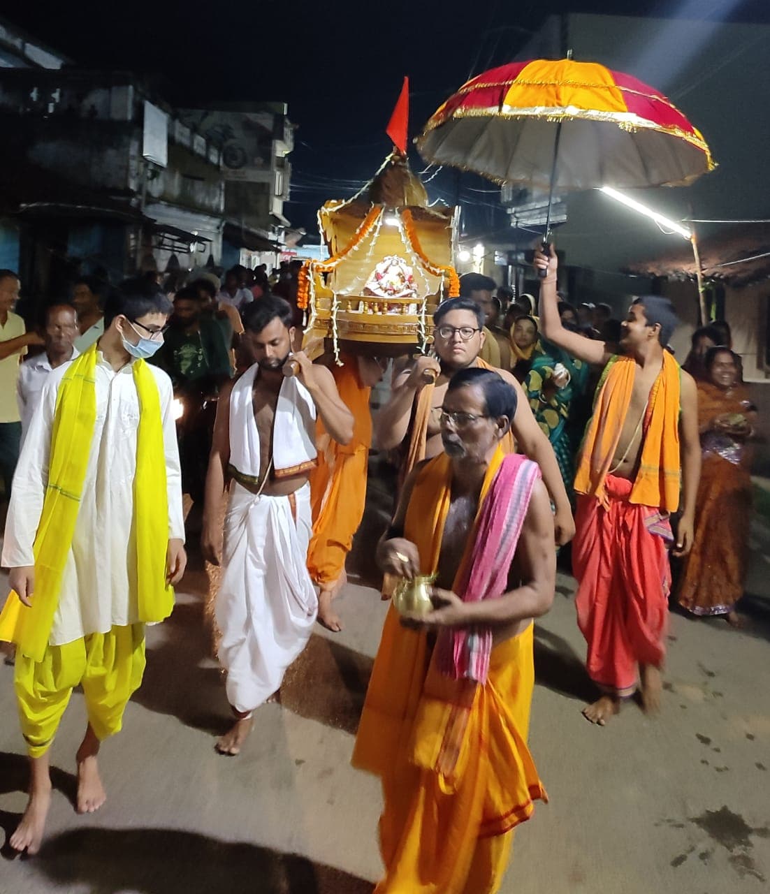 नाराज महालक्ष्मी ने तोड़ा प्रभु जगन्नाथ का रथ, ओडिशा की तर्ज पर सरायकेला में निभायी गयी रथ भंगिनी परंपरा