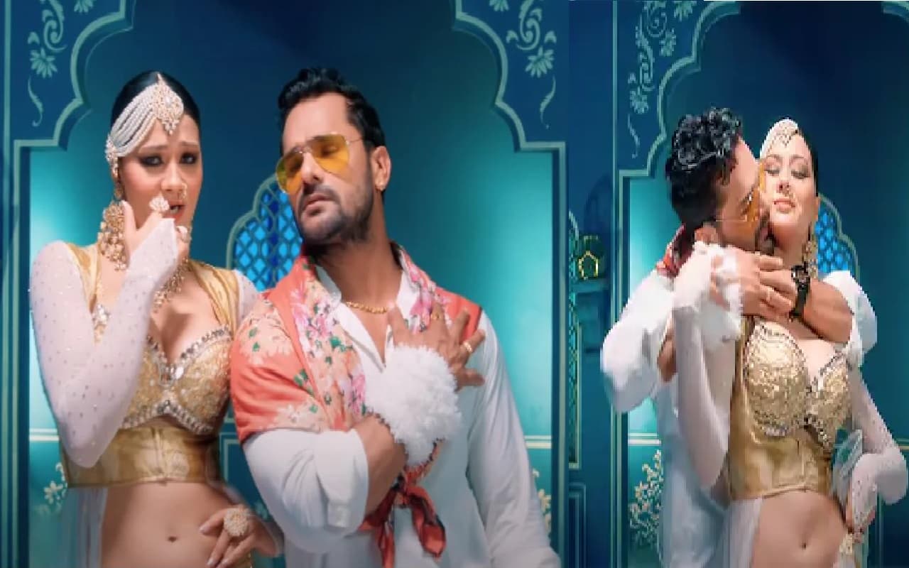 Bhojpuri Song : हरमुनिया के बाद अब ‘तबला’ की थाप पर नचा रहें खेसारी, साथ में थिरक रहीं नम्रता मल्ला