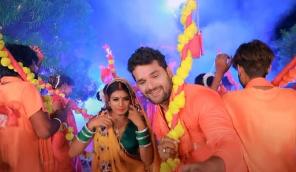 Bhojpuri Bolbam Song: खेसारी लाल का नया गाना ‘भोला संघे फोटो’ रिलीज, यूट्यूब पर मिल रहे ताबड़तोड़ लाइक्स