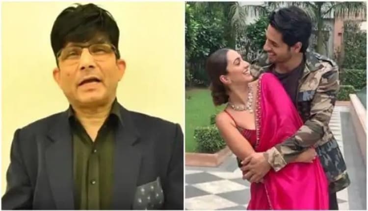 Kiara Advani पर इस वजह से भड़के KRK, सिद्धार्थ मल्होत्रा को मर्द बनने की दे डाली सलाह, जानें पूरा मामला