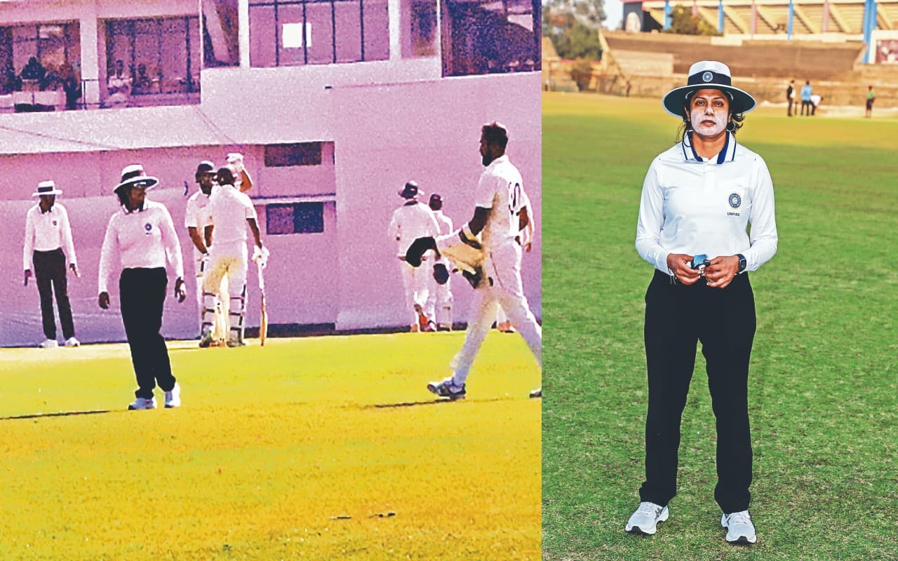 रणजी ट्रॉफी के 88 साल के इतिहास में पहली बार ऐसा, पुरुषों के मैच में अंतिम फैसला महिला का