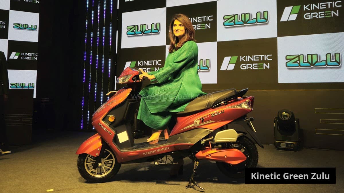 Kinetic Green Zulu E-Scooter लॉन्च हुई, सिंगल चार्ज पर चलेगी 104 किलोमीटर, कीमत सिर्फ 95,000