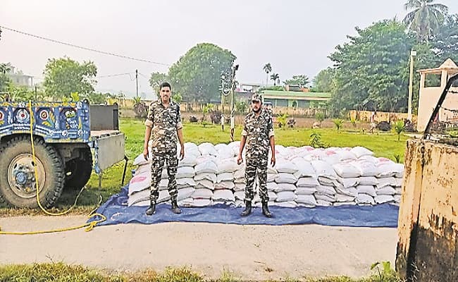 चीन से नेपाल के रास्ते भारत भेजा जा रहा था जानलेवा नकली मटर का खेप, एसएसबी जवानों ने किया जब्त