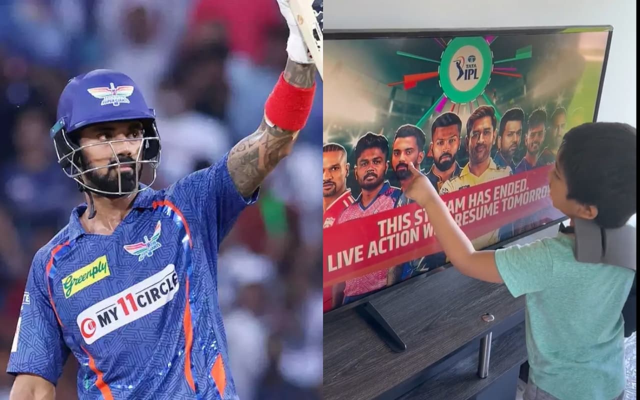 IPL 2023: 4 साल के बच्चे ने जीता केएल राहुल का दिल, LSG कप्तान ने साइन की हुई जर्सी देने का किया वादा, VIDEO