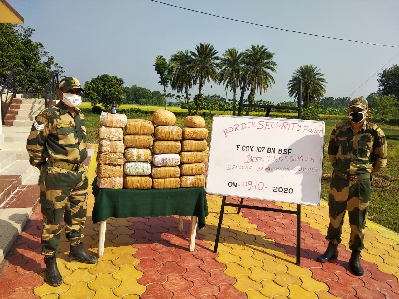 भारत-बांग्लादेश अंतरराष्ट्रीय बॉर्डर पर बीएसएफ ने ऐसे की तस्करी की कोशिश फिर नाकाम