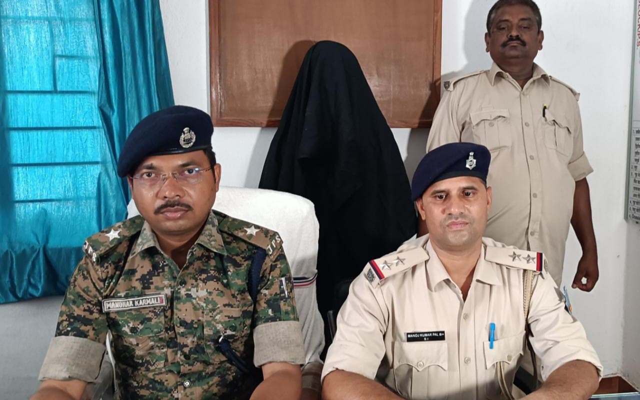 चतरा सदर पुलिस ने नन्हकी देवी हत्याकांड का किया खुलासा, पति ही निकला हत्यारा