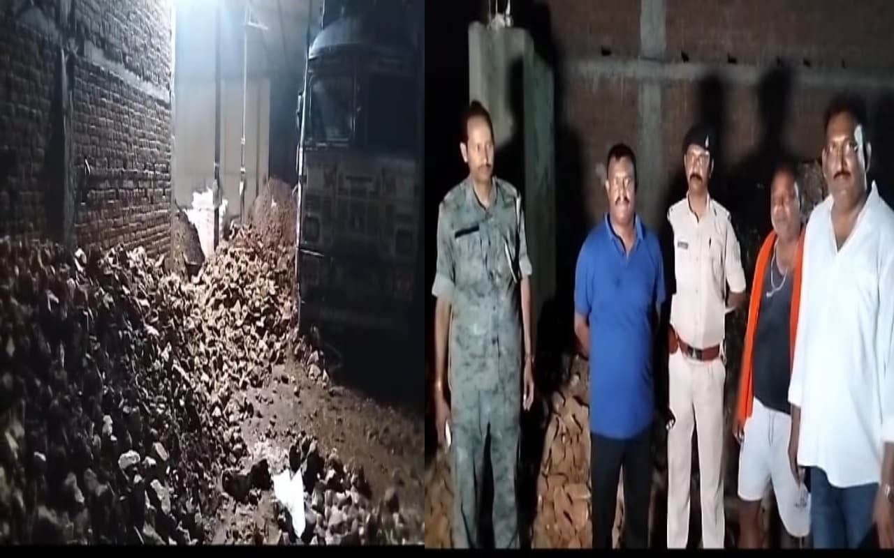 गिरिडीह के सीमेंट फैक्ट्री में पुलिस ने मारा छापा, चार ट्रैक्टर पत्थर जब्त, फैक्ट्री मालिक फरार