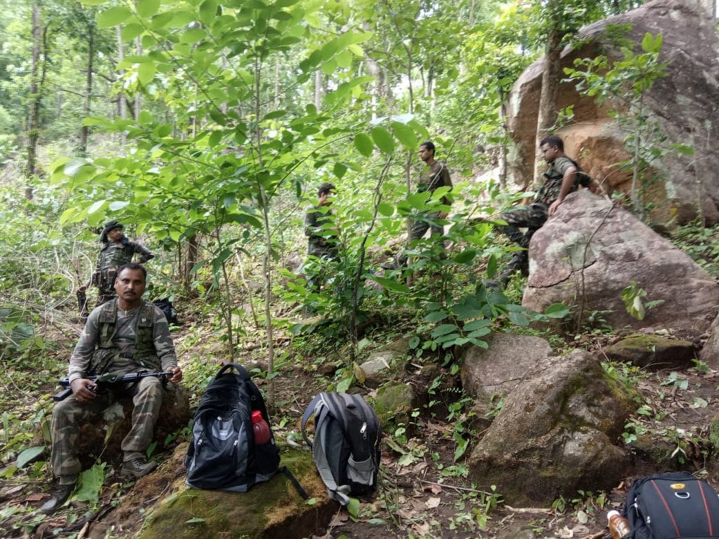 गया में मुठभेड़, चार नक्सली ढेर, तीन एके-47 और एक इंसास बरामद