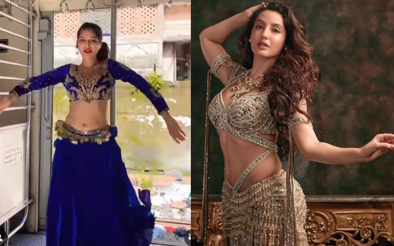 लोकल ट्रेन में इस लड़की ने किया गजब का बेली डांस, बॉलीवुड की ये हसीनाएं भी किलर मूव्स से कर चुकी हैं सबको घायल