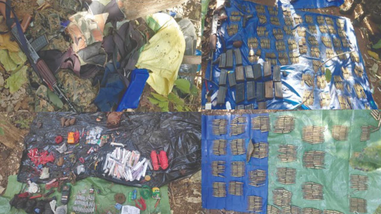 Jharkhand naxalites news: लातेहार के केदलीटोला जंगल में पुलिस-नक्सली मुठभेड़, इंसास राइफल बरामद