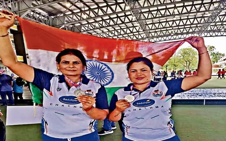 एशियाई लॉन बॉल चैंपियनशिप में भारत को दो रजत व कांस्य, झारखंड के 5 खिलाड़ी शामिल