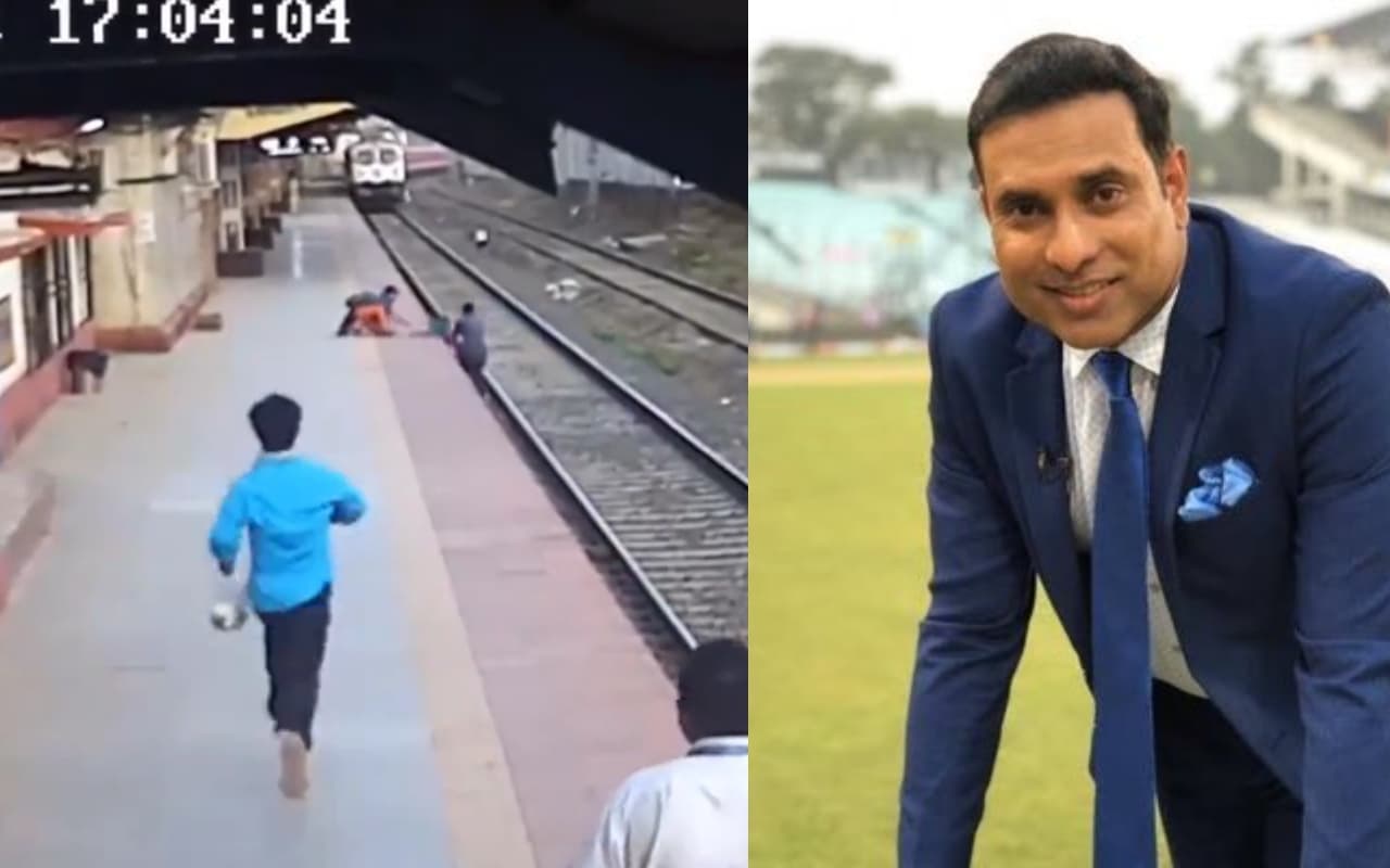 Viral Video: पटरी पर गिरी बच्ची, रेलकर्मी ने जान जोखिम में डाल बचाई जान, VVS Laxman ने की जमकर तारीफ