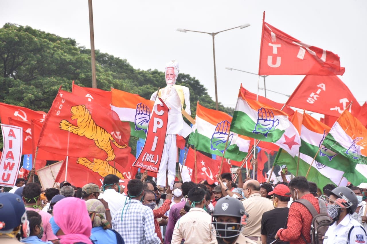 agriculture bill 2020 : कृषि क्षेत्र को कॉरपोरेट घरानों के हाथों में सौंपने की साजिश है कृषि बिल- आरसी सिंह